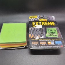 Lote de 6 Almofadas Novas 3M Post-It Notas Extremas Resistentes Resistentes Resistentes à Água comprar usado  Enviando para Brazil