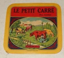 Ancienne etiquette fromage d'occasion  Ham