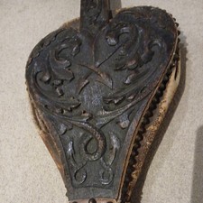 Hardwood fireplace bellows for sale  SALFORD