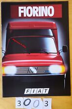FIAT FIORINO KASTENWAGEN/ PICK UP/ KOMBI Prospectus Allemand 20 pages 8/1987 LKW, usado comprar usado  Enviando para Brazil