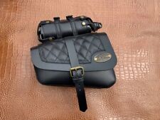 Usado, Bolsa de braço oscilante La Rosa Design lado direito couro preto 2016 Up Triumph Bobber comprar usado  Enviando para Brazil