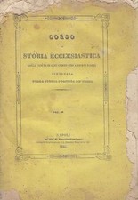 Corso storia ecclesiastica usato  Bari