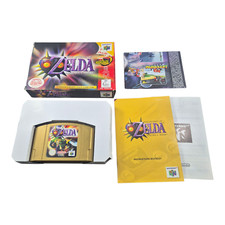 The Legend of Zelda: Majora's Mask - N64 / Nintendo 64 jogo na caixa - PAL - Dourado comprar usado  Enviando para Brazil