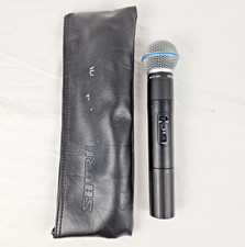 Microfone transmissor portátil sem fio Shure BETA 58A LX2 177.600 MHz comprar usado  Enviando para Brazil