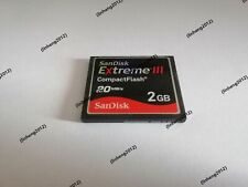 Cartão de memória SanDisk Extreme III 20MB/S 2GB CF cartão flash compacto SDCFX comprar usado  Enviando para Brazil