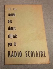 Recueil chants diffusés d'occasion  Noyelles-sous-Lens