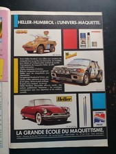 Publicite heller humbrol d'occasion  Brest