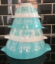 Pyrex turquoise amish for sale  LEIGHTON BUZZARD