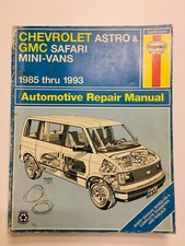 Haynes chevrolet astro for sale  Kutztown