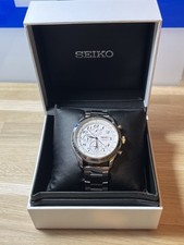Boxed seiko 7t86 for sale  YEOVIL