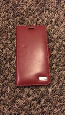 Usado, Capa telefone/carteira para Iphone 6s Plus couro vermelho comprar usado  Enviando para Brazil