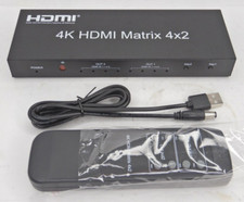 4x2 hdmi matrix for sale  Houston