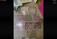 Textured embossing boards for sale  BUXTON
