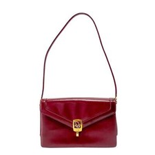 Bolsa de ombro DIOR envelope couro borgonha comprar usado  Enviando para Brazil
