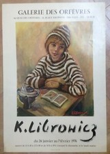 Librowicz 1976 affiche d'occasion  Paris VI