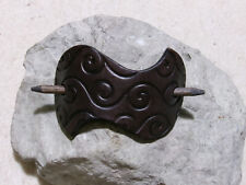 Leather hair barrette for sale  EASTBOURNE