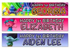 Trolls personalised birthday for sale  POOLE