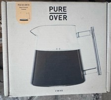 Conjunto gotejador de cerveja Pure Over Coffee base cerâmica branca, novo comprar usado Conjunto gotejador de cerveja Pure Over Coffee base cerâmica branca, novo comprar usado  Enviando para Brazil