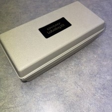 DYMO 1550 Label Maker Deluxe Chrome TapeWriter Kit Vintage Pacote de Trabalho Pesado comprar usado  Enviando para Brazil