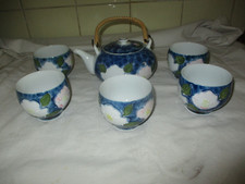 China teeservice blau gebraucht kaufen  Hattersheim