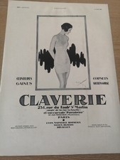 Advertising 1932 claverie d'occasion  Expédié en Belgium