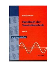Handbuch tonstudiotechnik anal gebraucht kaufen  Trebbin