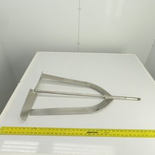 Agitador misturador tanque de leite de aço inoxidável 20" 3/4"-10 eixos 34-1/2" OAL comprar usado  Enviando para Brazil