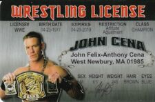 Wrestling license john for sale  Palm Springs