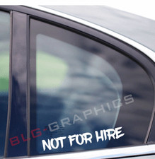 Hire sticker decal for sale  Willits