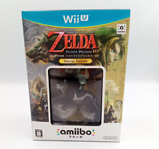 Legend of Zelda Twilight Princess HD com Amiibo Nintendo Wii U Japão Completo comprar usado  Enviando para Brazil