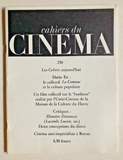 Cahiers cinema 250 d'occasion  Tours-