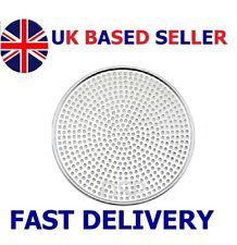 Bandeja de alumínio resistente mega tela de pizza panela perfurada crosta fina 6"-18" polegadas comprar usado  Enviando para Brazil