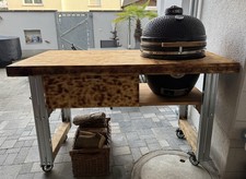 Keramikgrill inkl grilltisch gebraucht kaufen  Rheinhausen