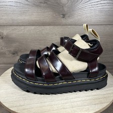 Sandálias femininas Dr Martens veganas Blaire borgonha vermelha gladiador tamanho 9 comprar usado  Enviando para Brazil