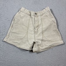 Shorts de caminhada vintage anos 90 Patagonia feminino 24/25 lona cintura alta 3,5" stand up comprar usado  Enviando para Brazil