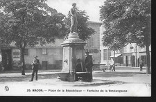 Cpa macon fontaine d'occasion  Prissé