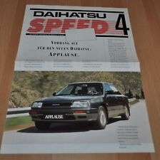 Daihatsu Speed 4 1989 niemiecka broszura A3 broszura oklaski skalisty kuore na sprzedaż  PL