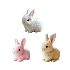 Jouet lapin peluche d'occasion  Expédié en France