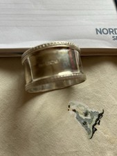Vintage silver serviette for sale  MORECAMBE