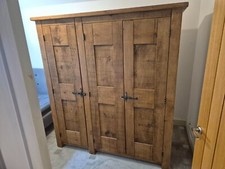 Triple wardrobe indigo for sale  MATLOCK