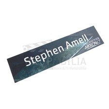 Cartão traseiro cadeira ARROW Stephen Amell S07 série original adereço (0901-3179) comprar usado  Enviando para Brazil