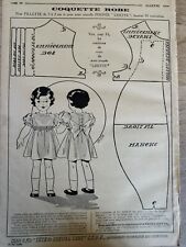 Patron original poupee d'occasion  France
