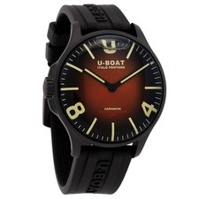 Relógio masculino U-Boat Lefty Darkmoon quartzo mostrador marrom 8699-B, usado comprar usado  Enviando para Brazil