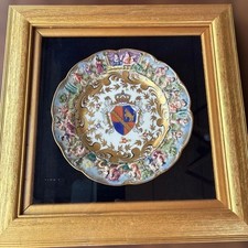 Antico piatto decorativo usato  Spedire a Italy