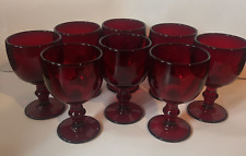 ruby red water goblets for sale  Wilmington