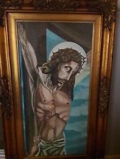 Quadro cristo sulla usato  Tufara