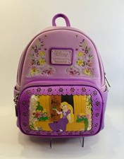 Usado, Mini Mochila Loungefly Disney Princess Stories Series Enrolada Rapunzel: Excelente Estado Usado comprar usado  Enviando para Brazil