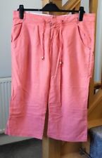 Ladies salmon linen for sale  LEICESTER