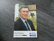 Carta fred titmus usato  Spedire a Italy