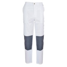 Pantalon peintre blanc d'occasion  France